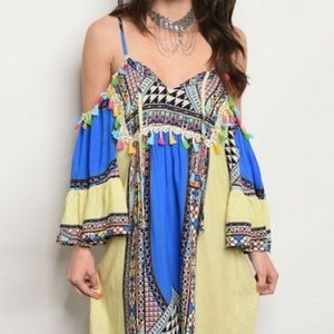 Boho Chic Tunic Dress/Coverup